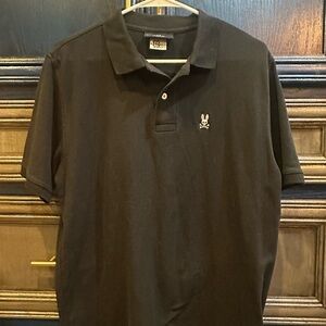 Psycho Bunny Black Polo Shirt